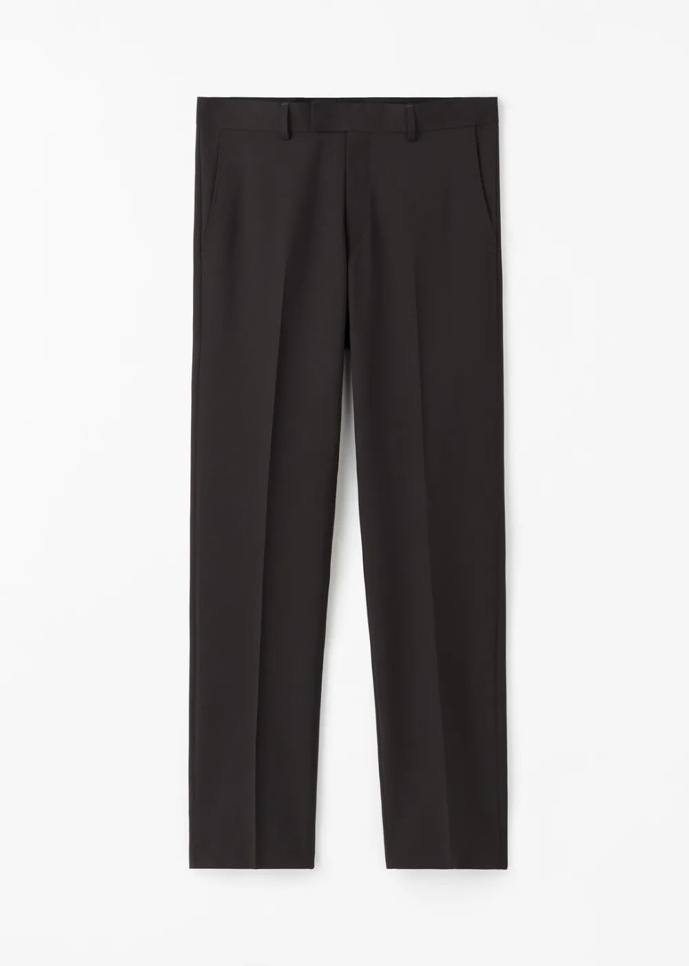 Tenuta Wool Plain Weave Trouser sold by Danali product image thumbnail 5