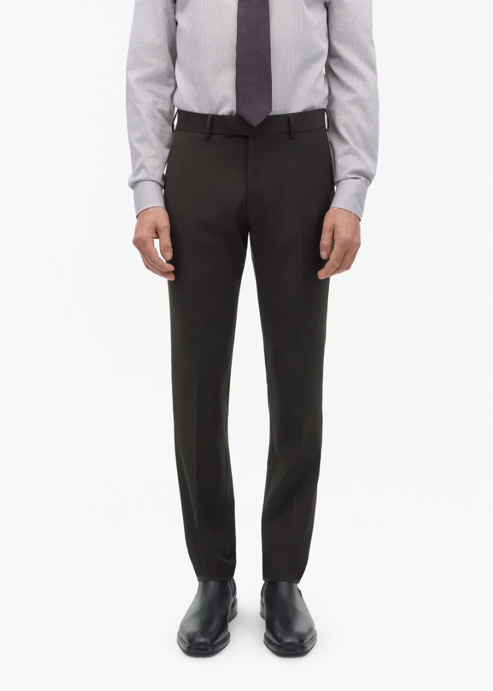 Tenuta Wool Plain Weave Trouser sold by Danali