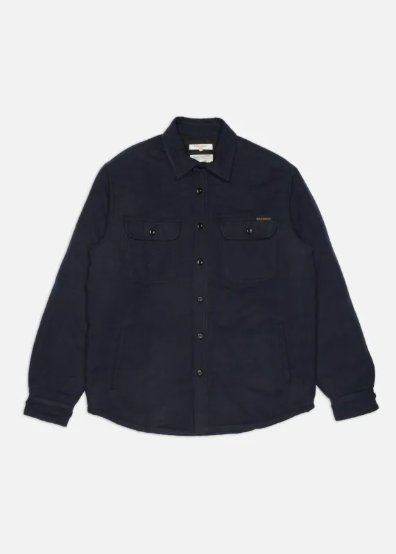 Glenn Padded Shirt Flannel made by Nudie Jeans