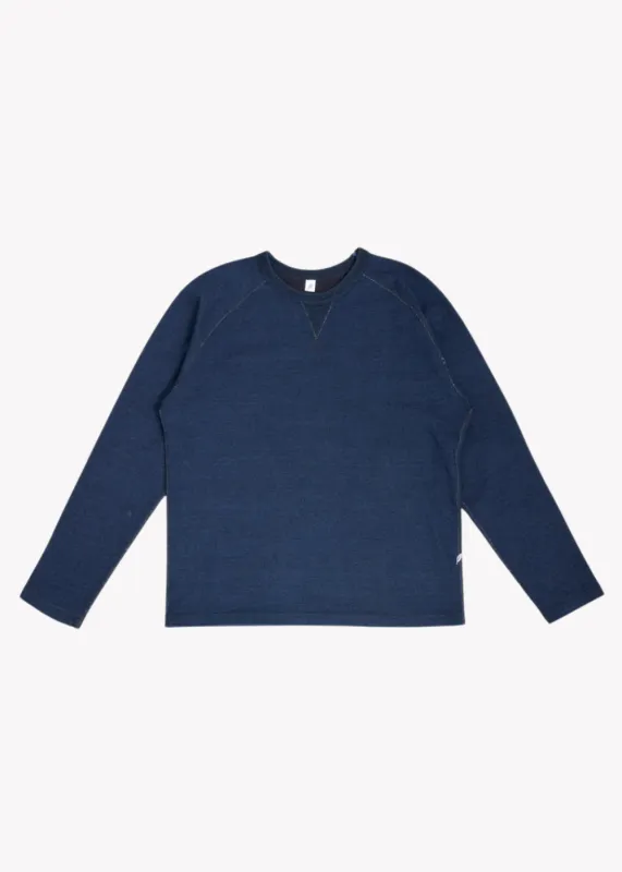 11oz Super Heavy Weight Jersey Raglan Sweatshirt made by Pure Blue Japan