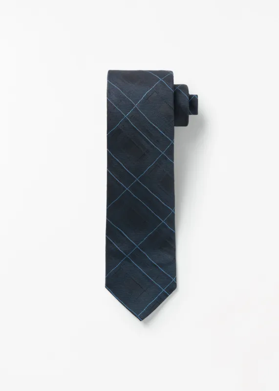 Septa Jacquard Windowpane Tie made by Tiger of Sweden