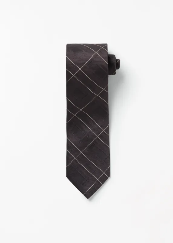 Septa Jacquard Windowpane Tie made by Tiger of Sweden