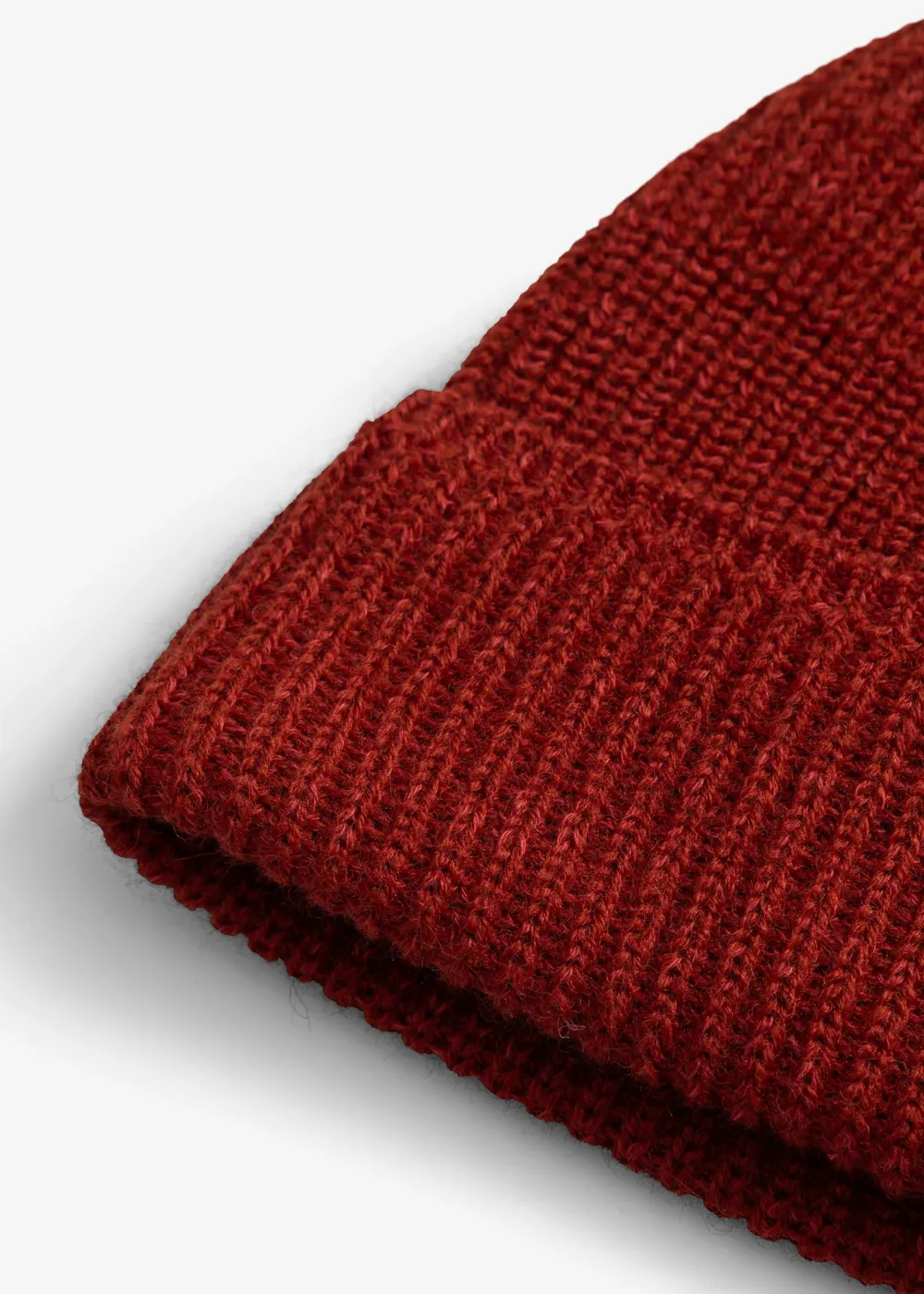 Wool Cotton Rib Beanie sold by Danali product image thumbnail 3