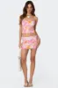 Stassi Printed Mini Skirt sold by Edikted