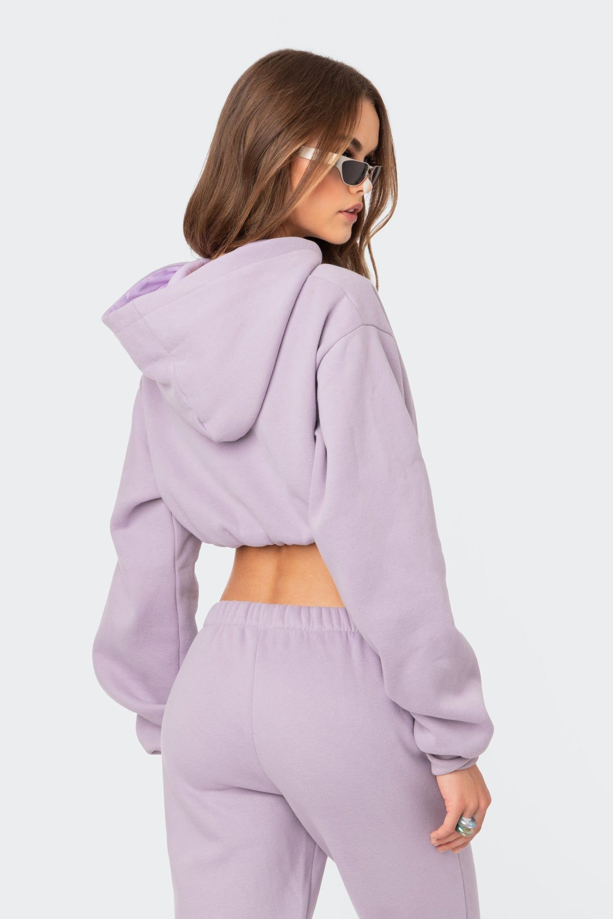 Rodeo Cropped Hoodie sold by Edikted product image thumbnail 5
