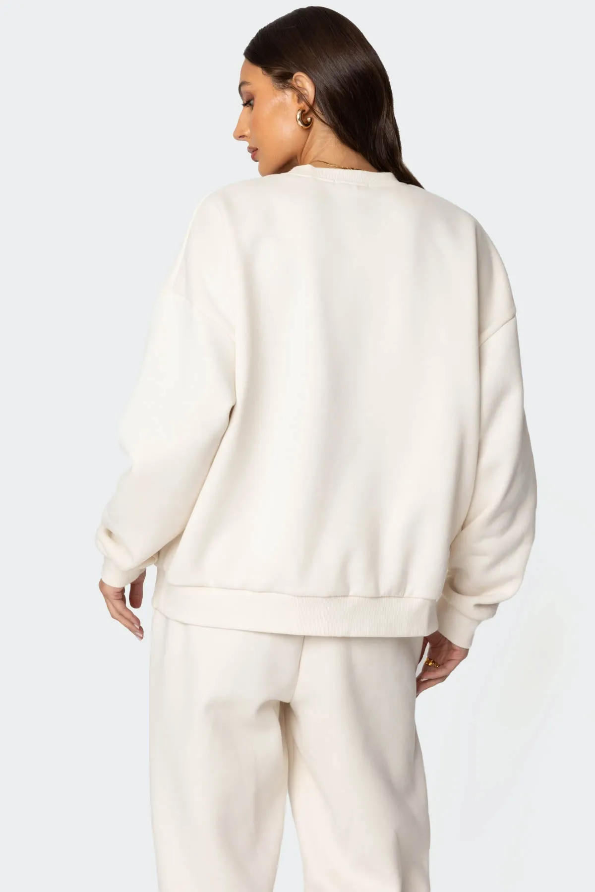 Edikted Babe Oversized Sweatshirt sold by Edikted product image thumbnail 5