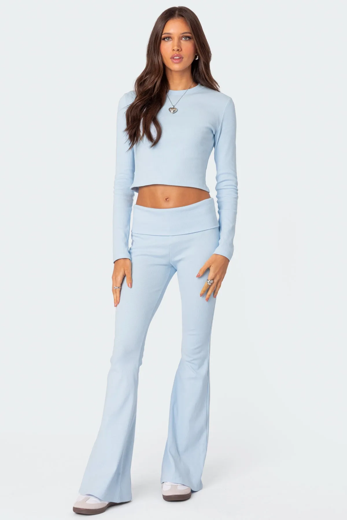 Coffee Break Ribbed Top sold by Edikted product image thumbnail 4