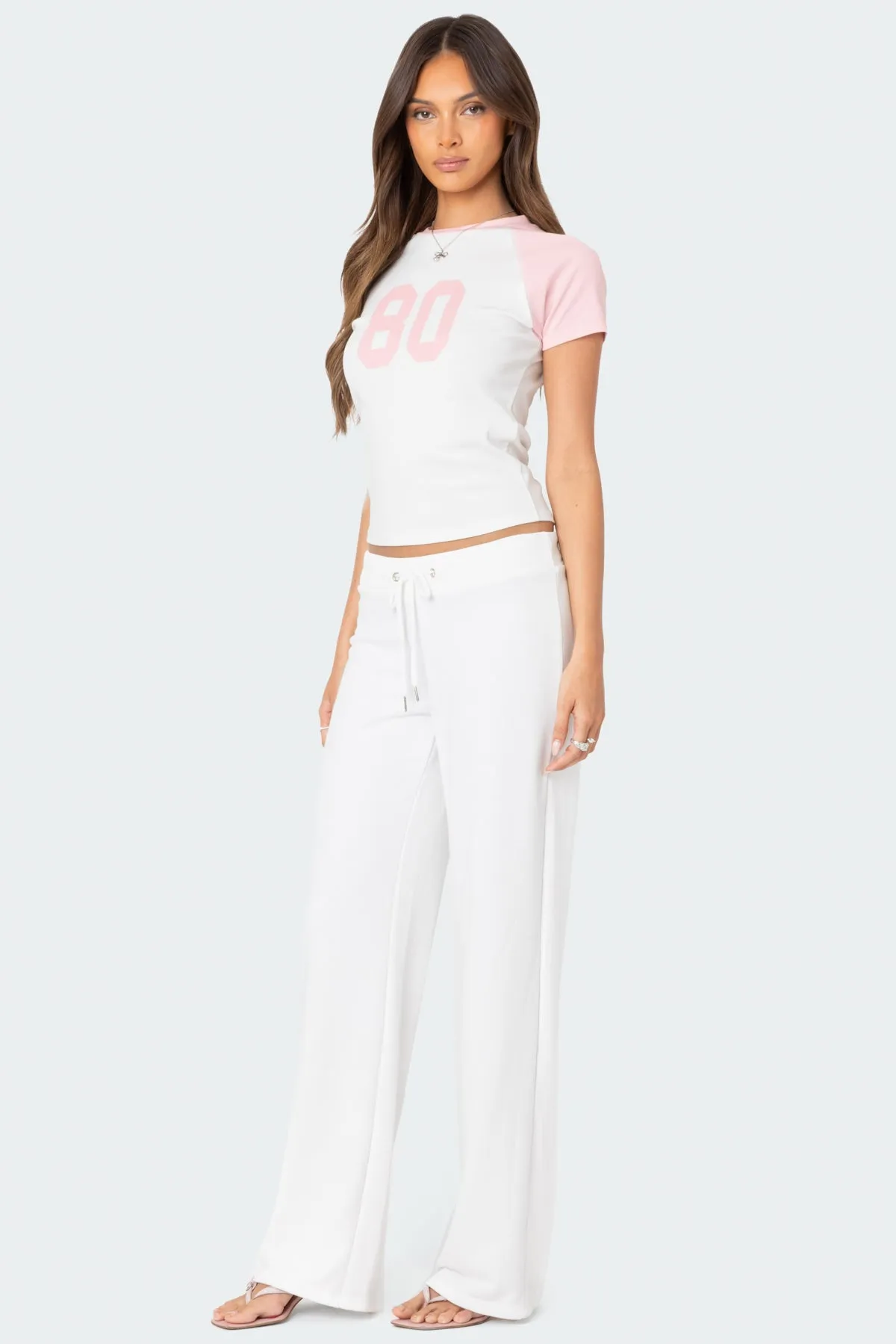 80'S Raglan T Shirt sold by Edikted product image thumbnail 4