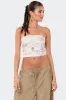 World Wide Tube Top sold by Edikted