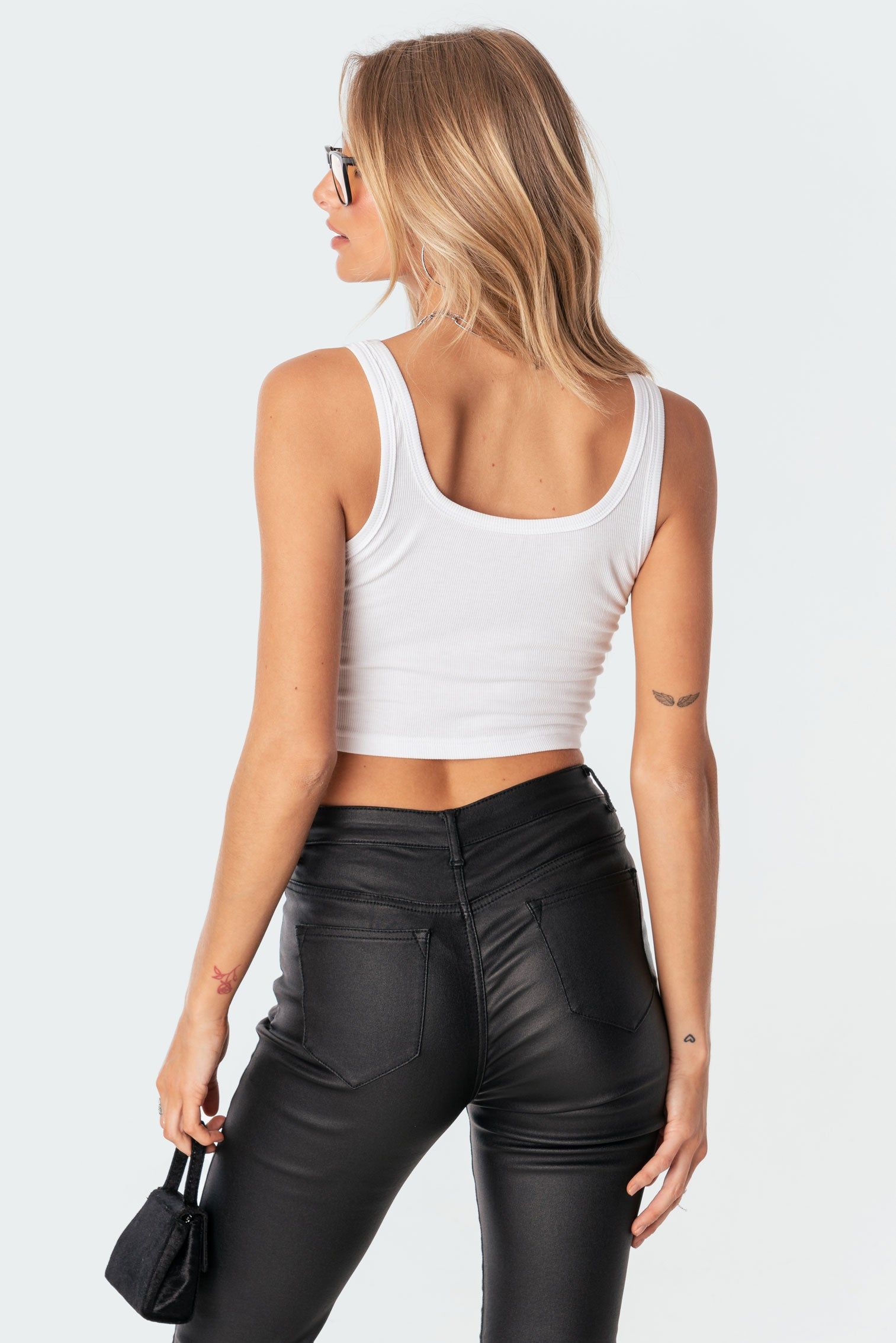 Heaven Diamond Tank Top sold by Edikted product image thumbnail 4