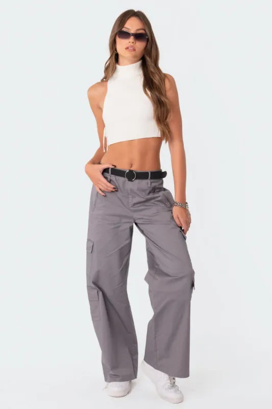 Zaria Cargo Pants sold by Edikted