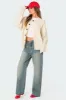 Rory Oversized Cable Knit Cardigan sold by Edikted