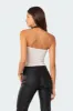 Twisted Split Front Tube Top sold by Edikted