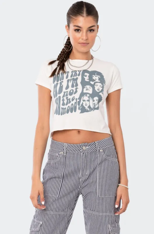 Don'T Try Me T-Shirt sold by Edikted