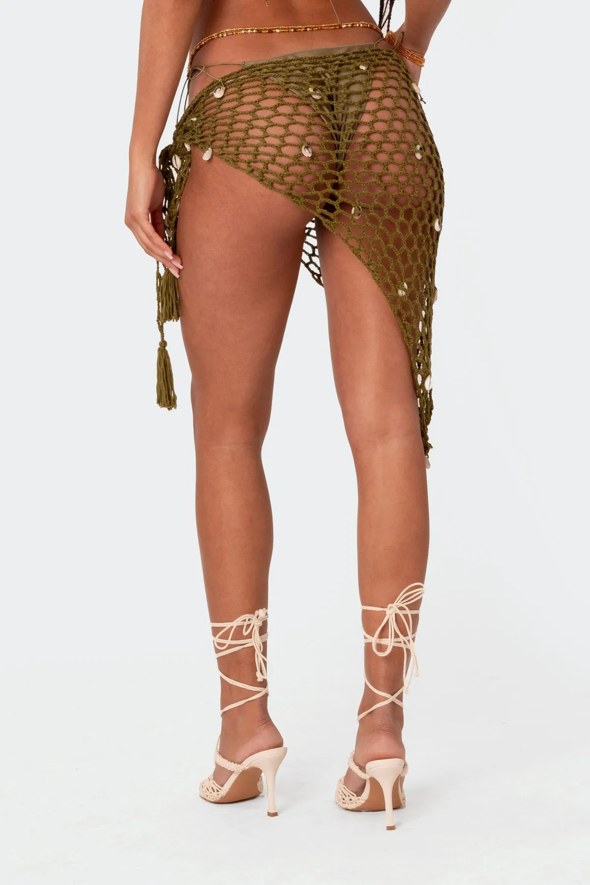 Seashell Crochet Sarong sold by Edikted product image thumbnail 5