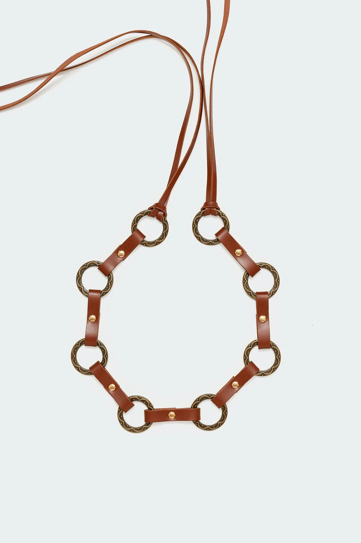 Faux Leather & Rings Belt sold by Edikted product image thumbnail 2