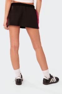 Athlete Low Rise Mini Skirt sold by Edikted