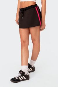 Athlete Low Rise Mini Skirt sold by Edikted