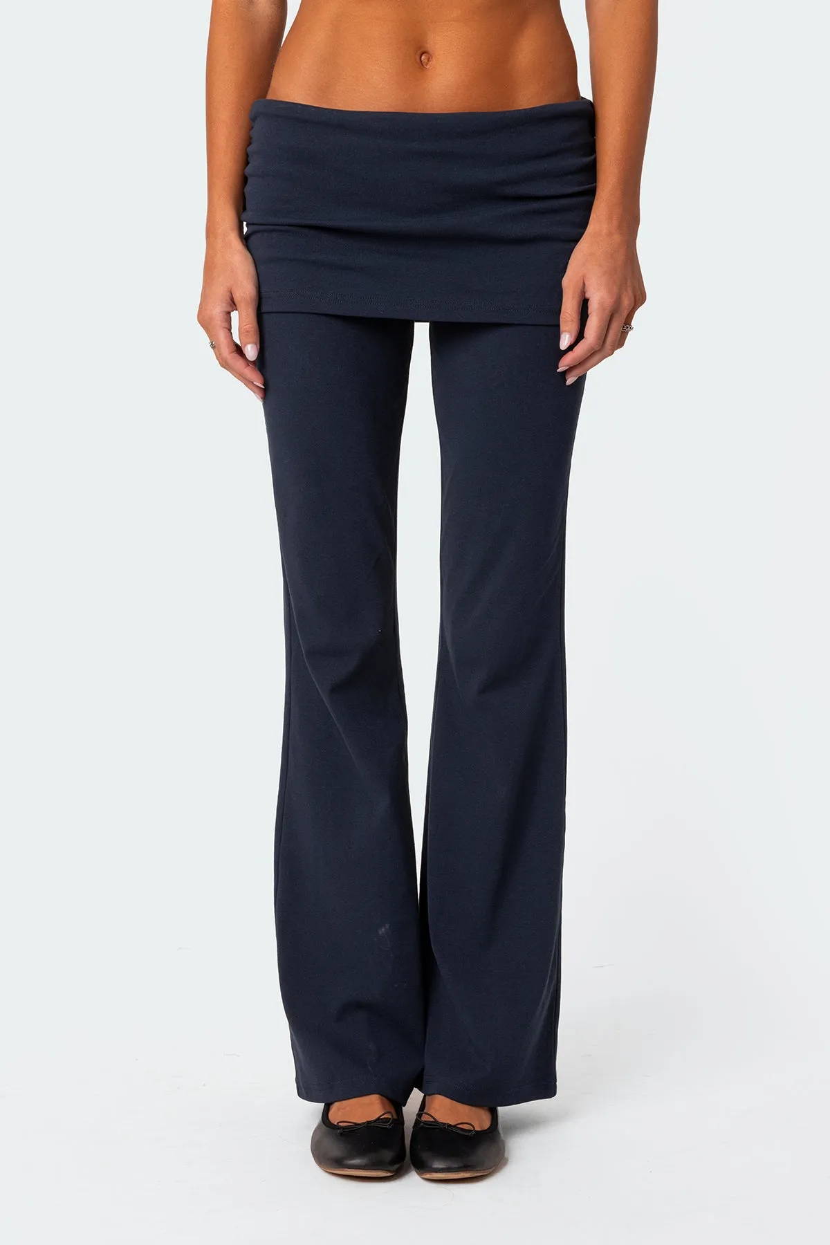 Kadence Mini Skirt Flared Pants sold by Edikted product image thumbnail 2