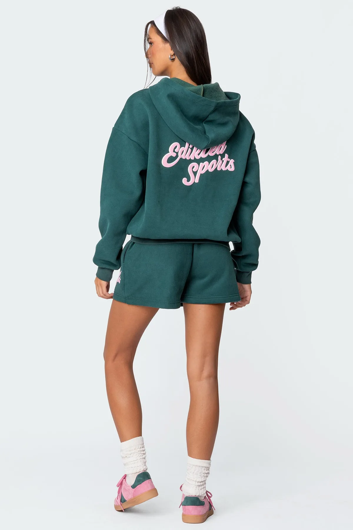 So Sporty Sweat Shorts sold by Edikted product image thumbnail 3