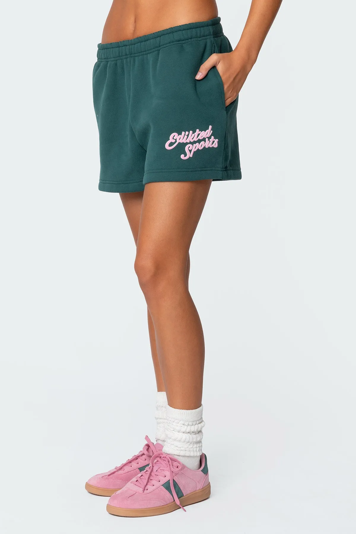 So Sporty Sweat Shorts sold by Edikted product image thumbnail 4