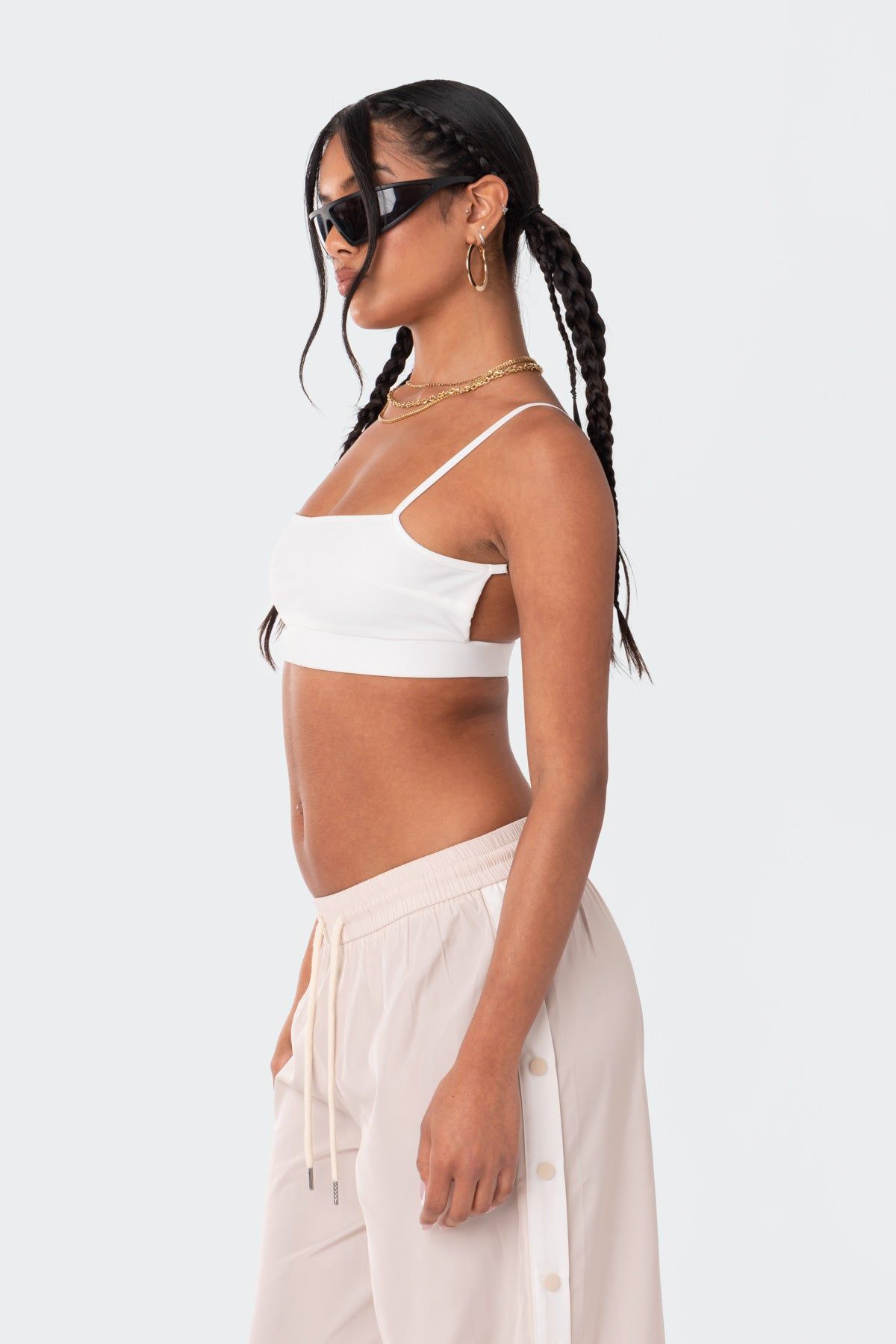 Sporty Open Back Bralette sold by Edikted product image thumbnail 2