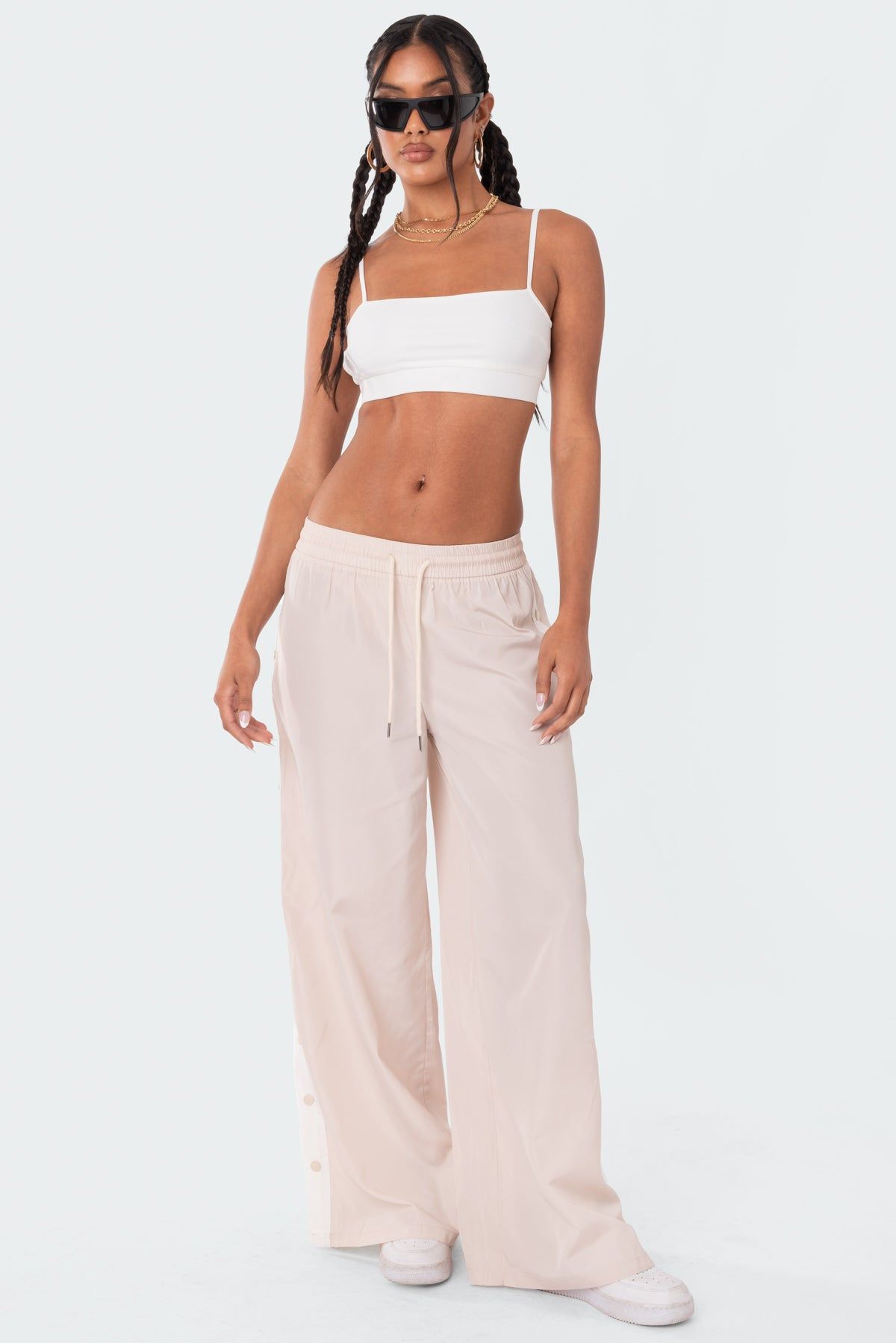 Sporty Open Back Bralette sold by Edikted product image thumbnail 3