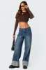 Vick Layered Cropped T-Shirt sold by Edikted