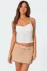 Textured Lacey Tank Top sold by Edikted