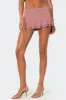 Kobi Ruffled Mini Skort sold by Edikted