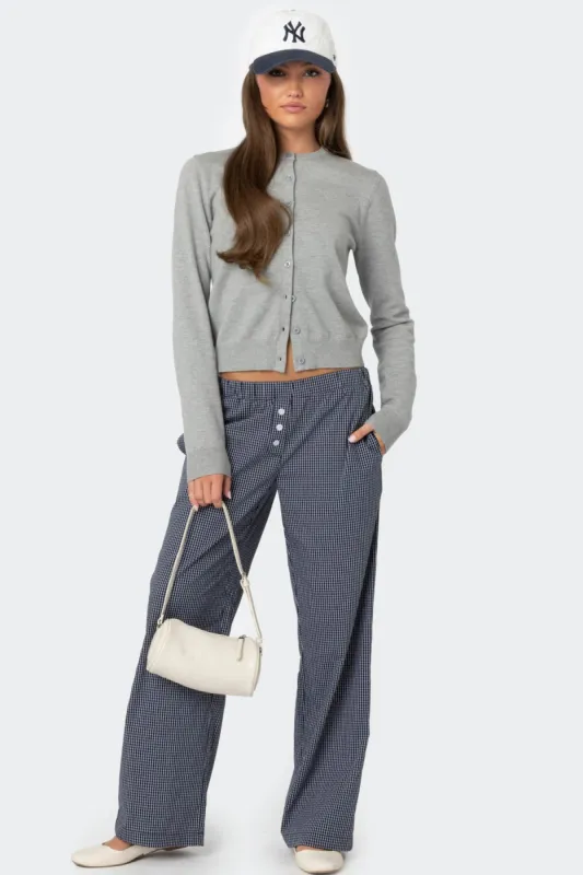 Ellery Checkered Pants made by Edikted