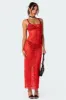 Sultry Sheer Lace Maxi Dress sold by Edikted