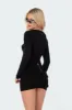 Della Tie Front Top sold by Edikted