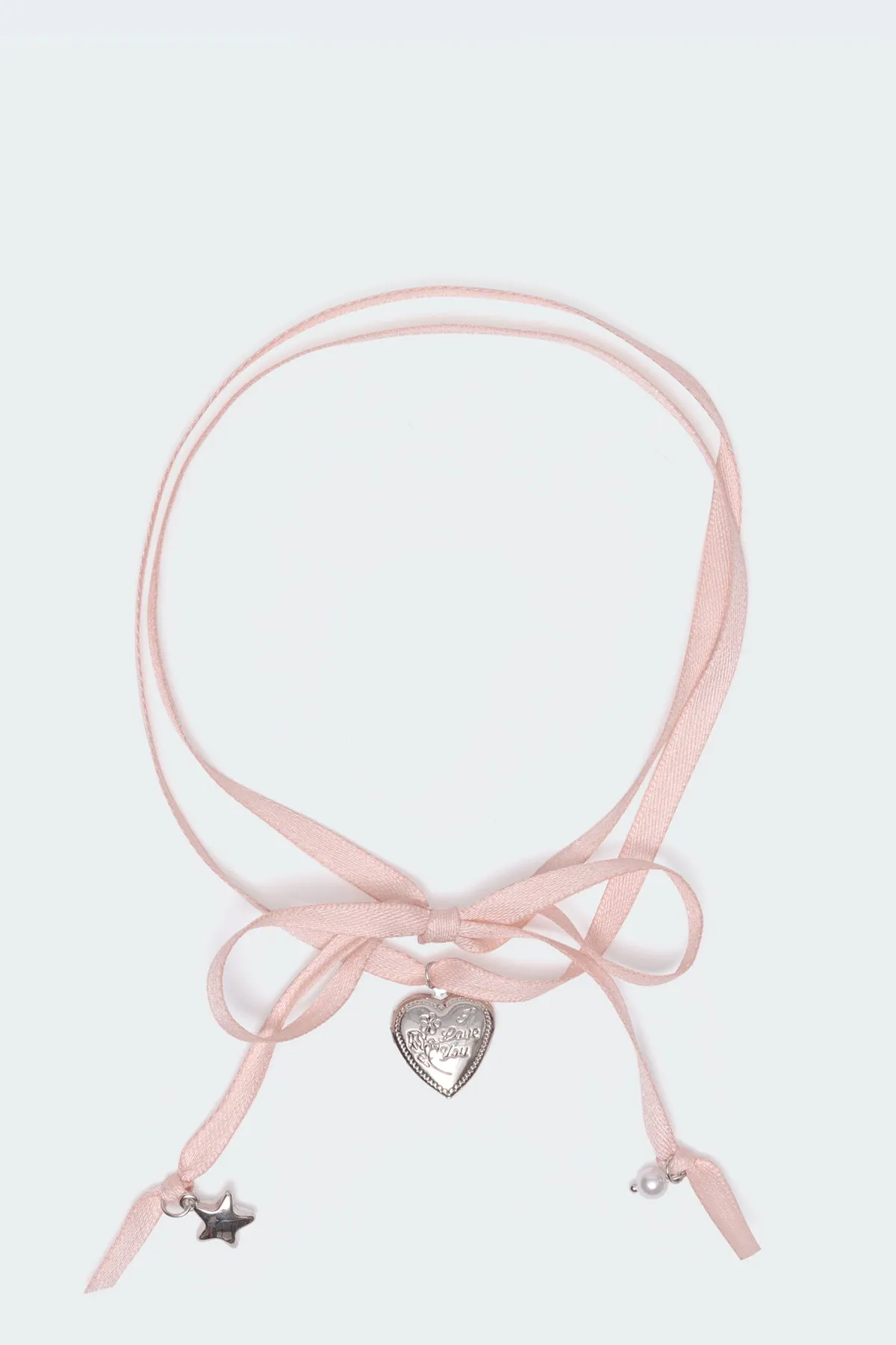 Heartache Satin Effect Choker sold by Edikted product image thumbnail 2