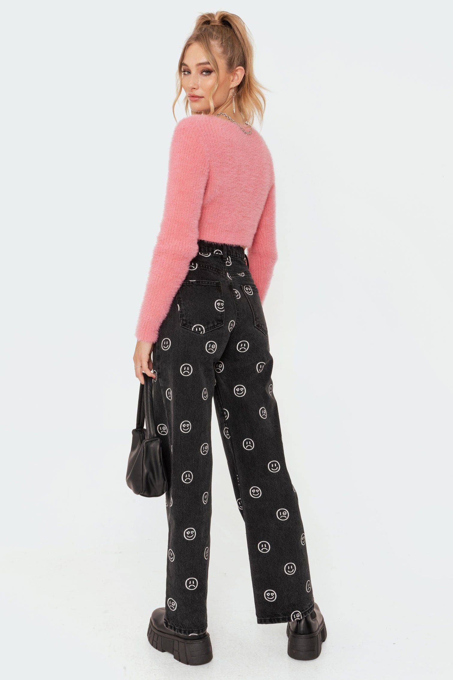Misty Cropped Cardigan sold by Edikted product image thumbnail 4