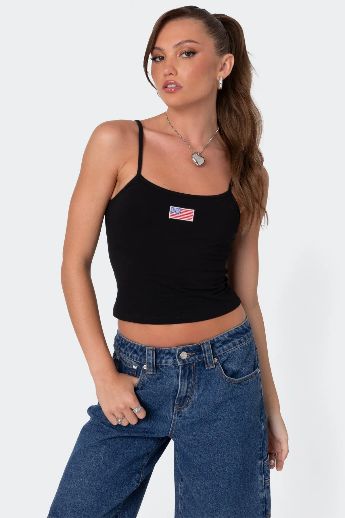 USA Tank Top sold by Edikted