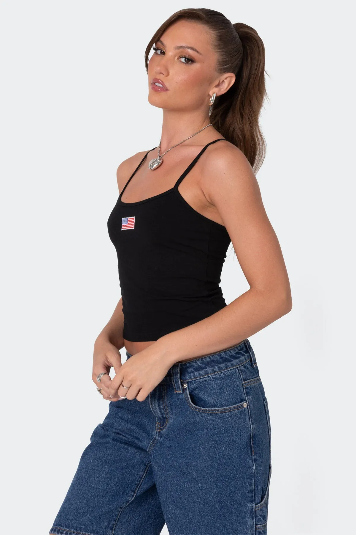 USA Tank Top sold by Edikted product image thumbnail 2
