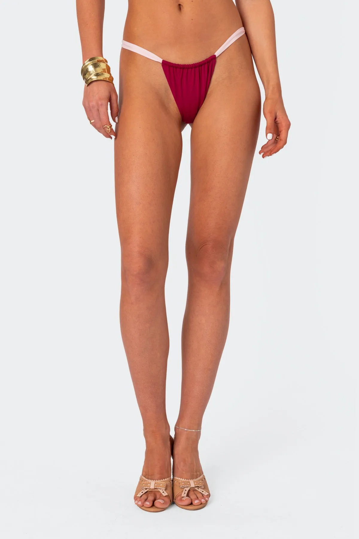 Leanna Contrast Bikini Bottom sold by Edikted product image thumbnail 2