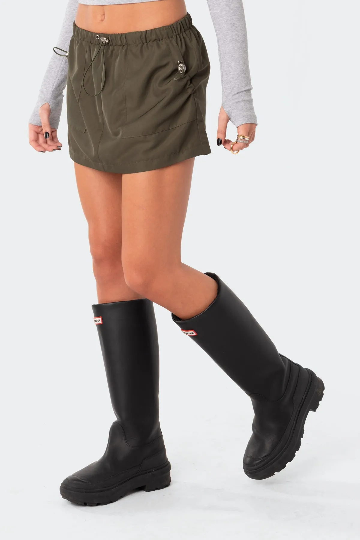 Delta Cargo Mini Skirt sold by Edikted product image thumbnail 4