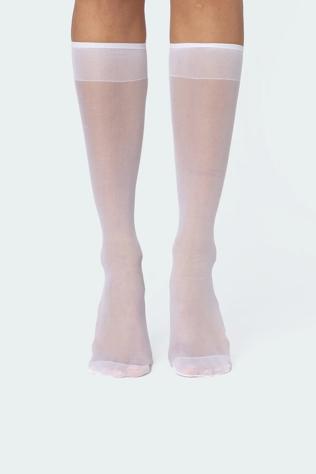 Sheer Knee High Socks sold by Edikted product image thumbnail 2