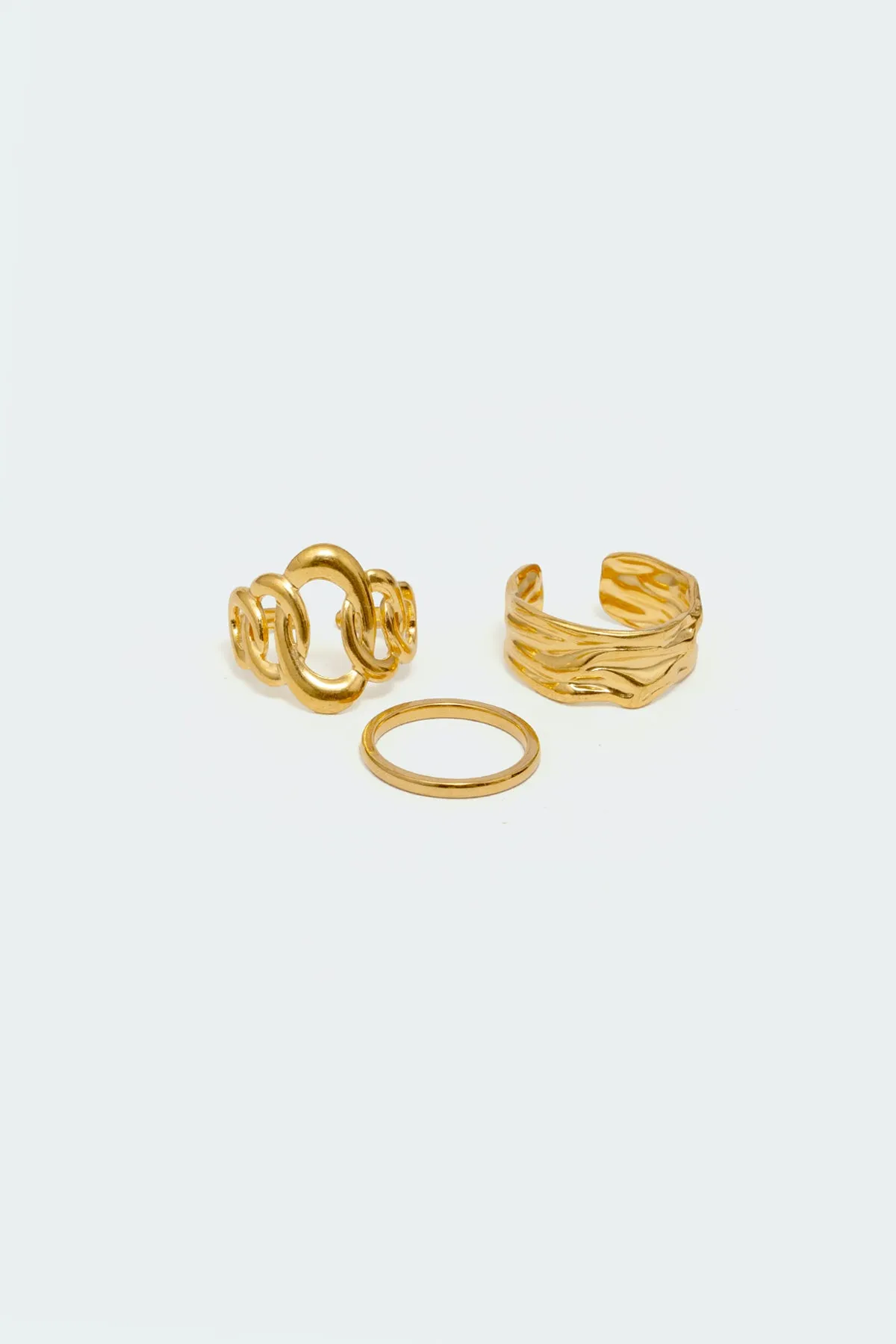 Triplet Ring Pack sold by Edikted product image thumbnail 2
