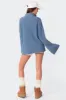 Amour High Neck Oversized Zip Sweater sold by Edikted