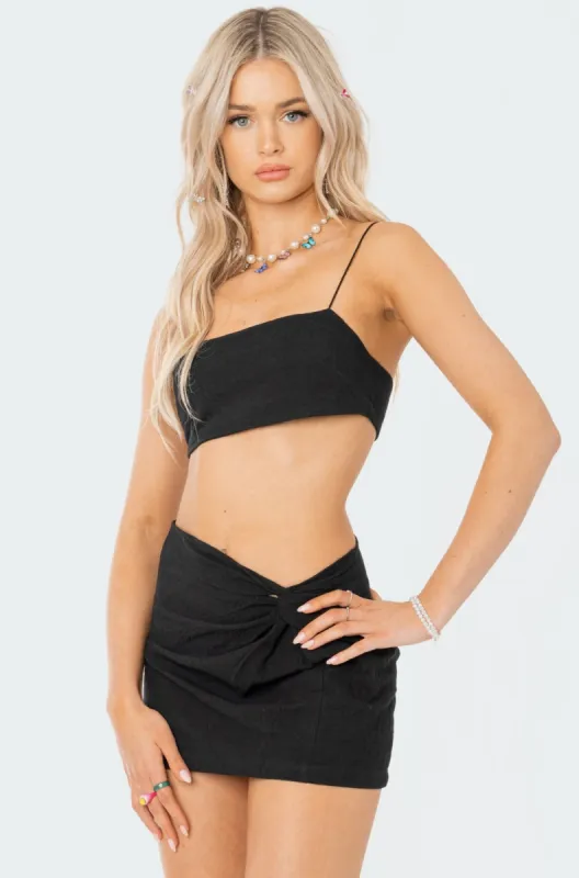 Harper Crop Top sold by Edikted