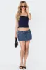 Square Neck Poplin Corset sold by Edikted