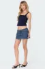 Square Neck Poplin Corset sold by Edikted