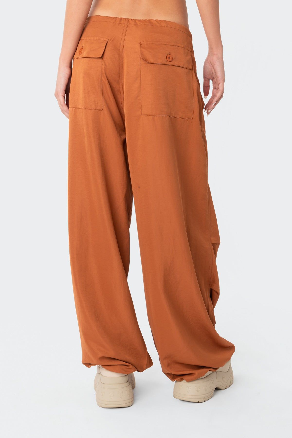 Parker Nylon Cargo Pants sold by Edikted product image thumbnail 4