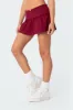 Kalina Fold Over Mini Skirt sold by Edikted