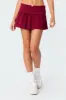 Kalina Fold Over Mini Skirt sold by Edikted