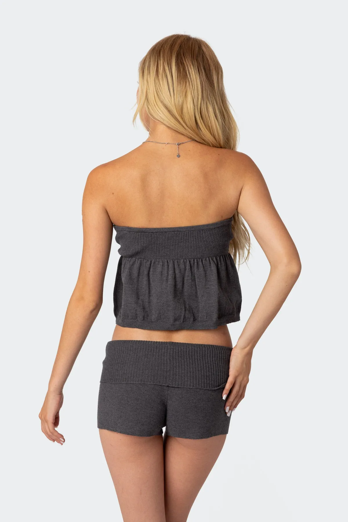 Cecelia Knit Tube Top sold by Edikted product image thumbnail 4