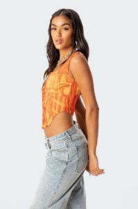 Alin Corset Top sold by Edikted